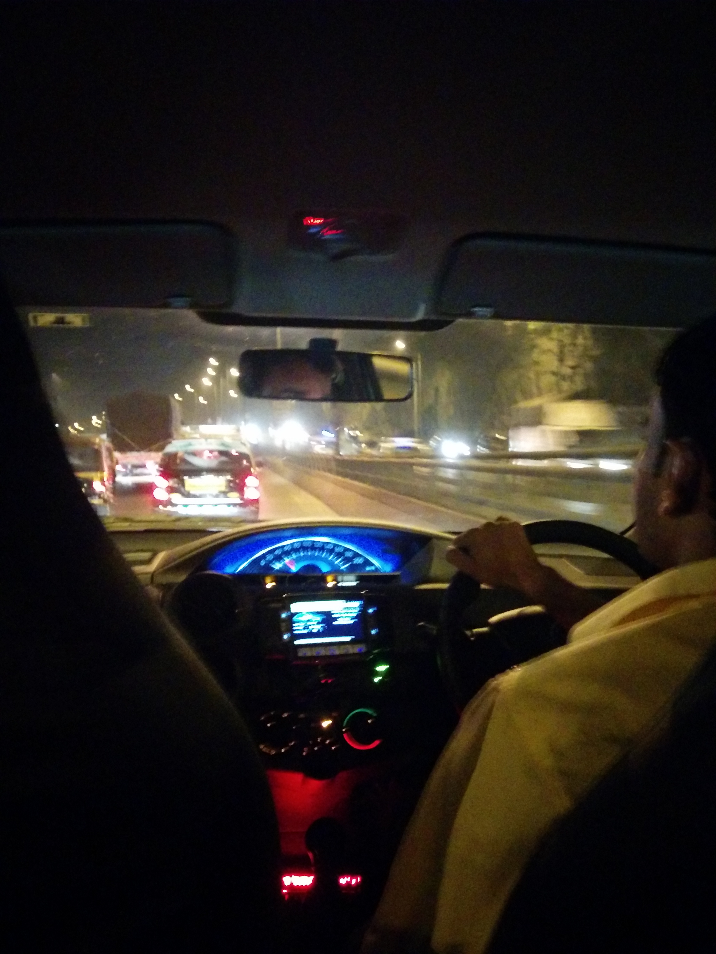Heading back