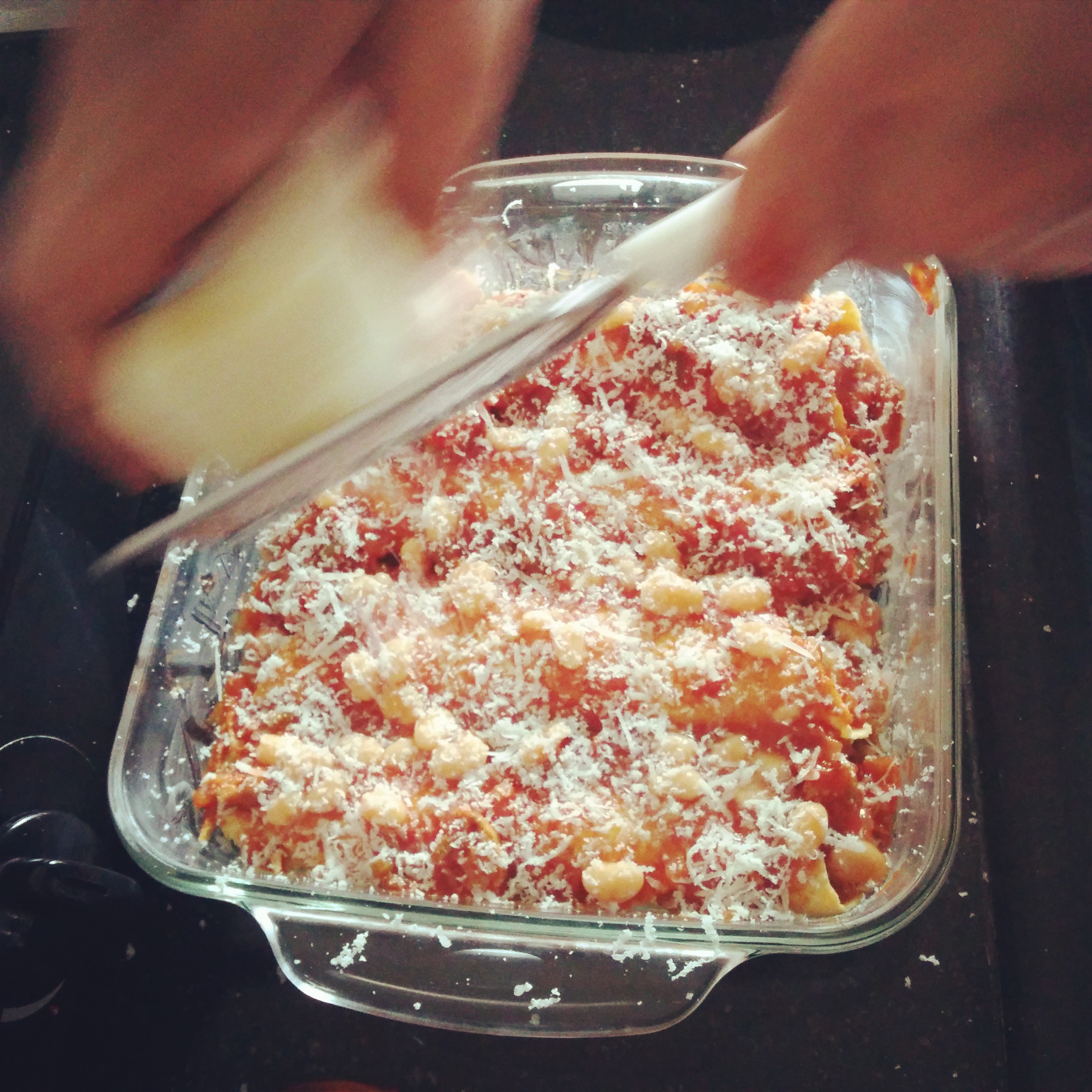 Generous with the cheese