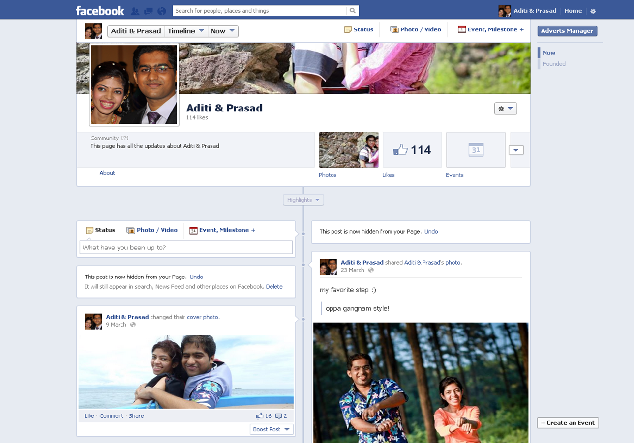 Engaging with guests on Facebook resulted in a great turn-out